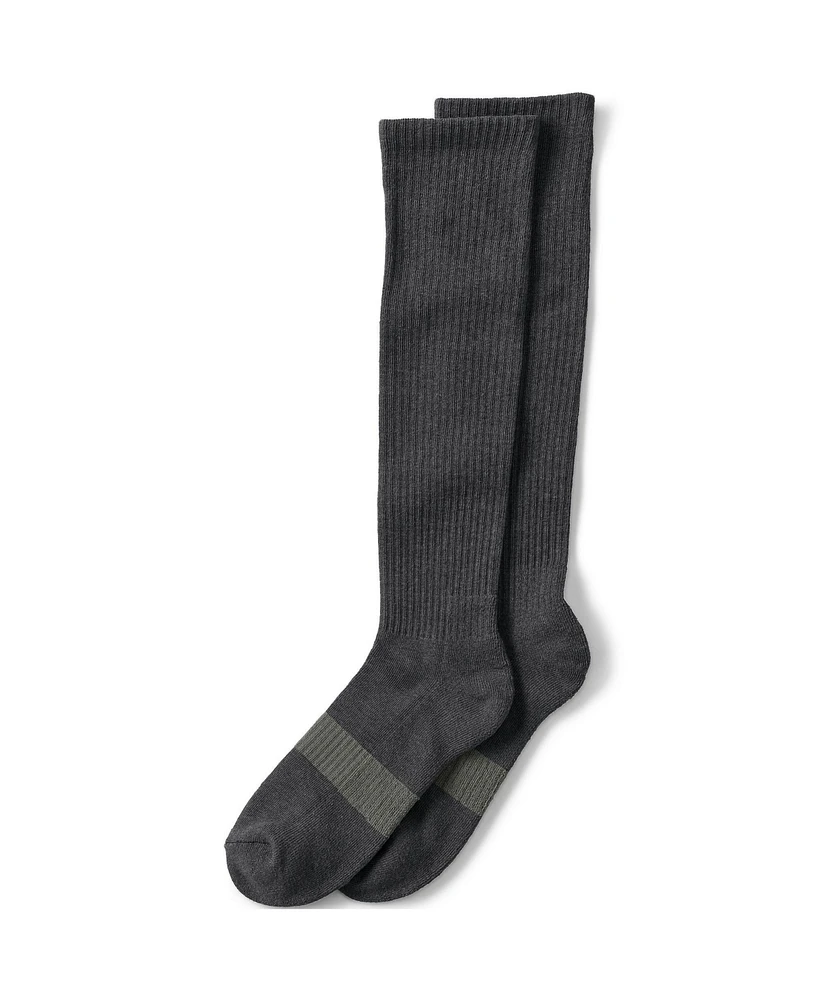 Lands' End Men's Travel Compression Socks