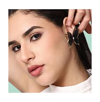 Mesh Papillon Stud Earrings