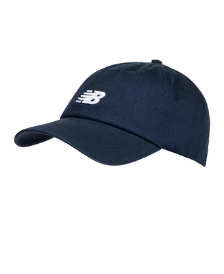 New Balance Men's 7-Panel Navy Blue Hat With Curved Brim