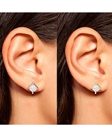 Jessica Simpson Square-Cut Crystal Stud Earrings Set