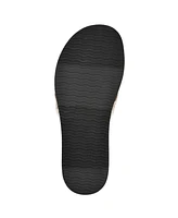 White Mountain Women's Maxim Round Toe Flat Sandals