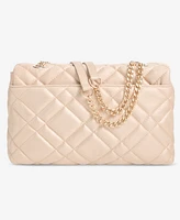 I.n.c. International Concepts Ajae Champagne Pearlized Quilted Shoulder Bag, Exclusively at Macy's