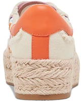 Dolce Vita Women's Fredy Platform Espadrille Lace-Up Floral Sneakers