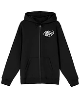 Dr. Pepper Energy Up Men's Black Zippered Hoodie