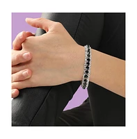 Stripe Tennis Bracelet