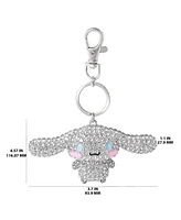 Hello Kitty Cinnamoroll Crystal-Embellished Keychain Travel Bag Charm