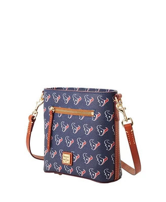 Dooney & Bourke Houston Texans Signature Small Zip Crossbody Purse