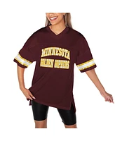 Gameday Couture Women's Maroon Minnesota Golden Gophers Until Kickoff Rhinestone Fashion T-Shirt