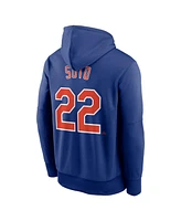 Nike Men's Juan Soto Royal New York Mets Name Number Pullover Hoodie