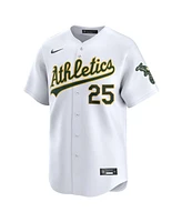 Nike Men's Brent Rooker White Athletics Home Limited Player Jersey