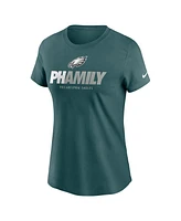 Nike Women's Midnight Green Philadelphia Eagles Hometown Local Pack T-Shirt