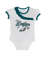 Outerstuff Baby Girls Philadelphia Eagles Love My Team Bodysuit Skirt Set