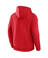 Fanatics Men's Red Kansas City Chiefs Legacy Fleece Pullover Hoodie