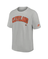 Nike Men's Silver Cleveland Browns Rewind Max90 Statement T-Shirt