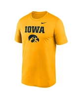 Nike Men's Gold Iowa Hawkeyes Lockup Legend Performance T-Shirt