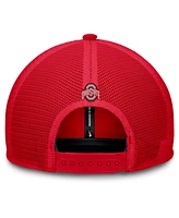 Nike Men's Scarlet Ohio State Buckeyes Rise Adjustable Hat