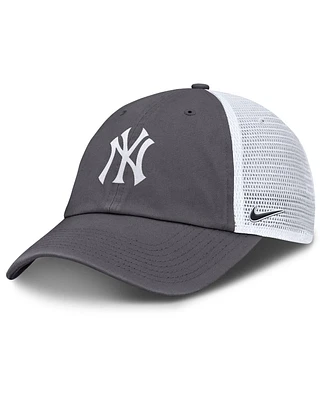 Nike Men's Gray New York Yankees Adjustable Trucker Hat