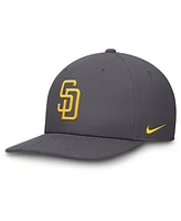 Nike Men's Gray San Diego Padres Pro Performance Snapback Hat