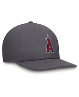 Nike Men's Gray Los Angeles Angels Pro Performance Snapback Hat