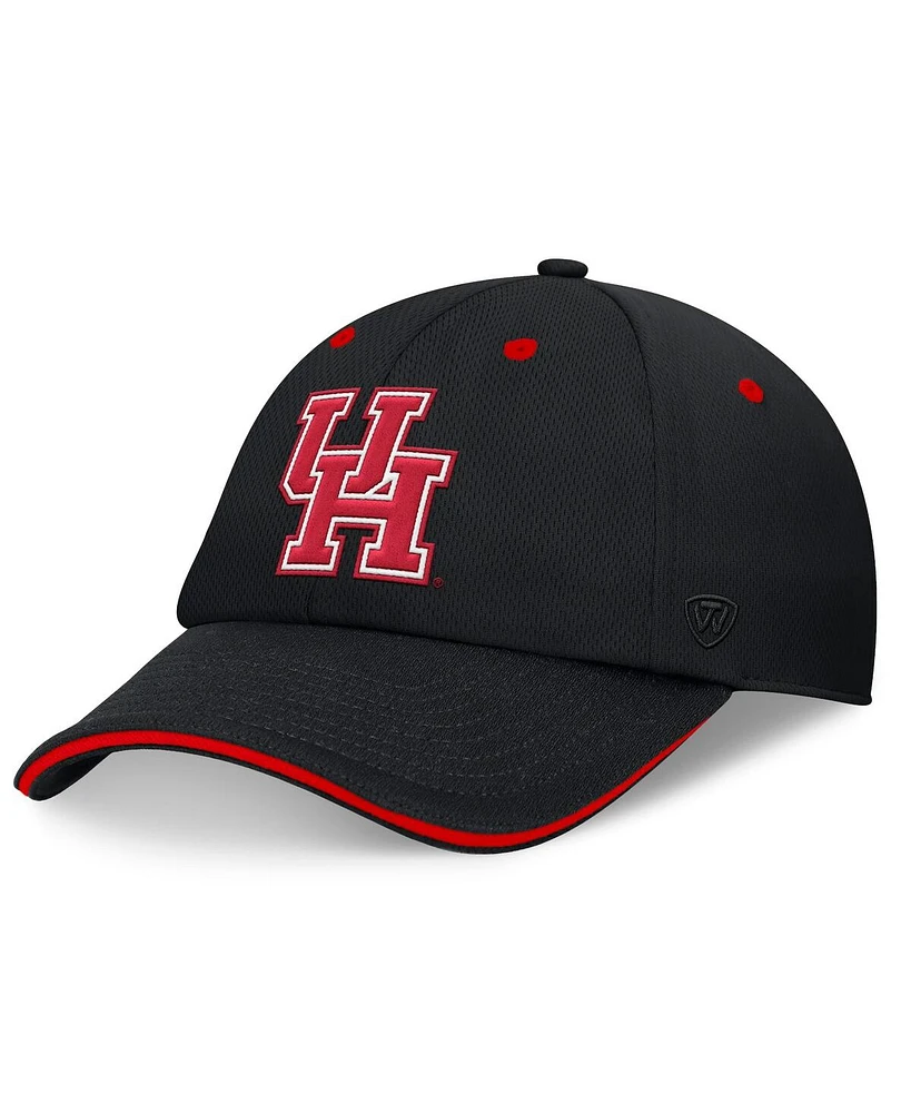 Top of the World Men's Black Houston Cougars Release Adjustable Hat