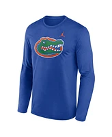 Jordan Men's Royal Florida Gators Primetime Primary Legend Long Sleeve T-Shirt