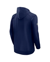 Fanatics Men's Navy Florida Panthers Authentic Pro Rink Fleece Pullover Hoodie