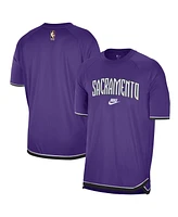 Nike Men's Purple Sacramento Kings 2024/25 Classic Edition Pregame Shooting T-Shirt