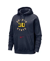 Nike Men's Stephen Curry Navy Golden State Warriors 2024/25 City Edition Name Number Pullover Hoodie