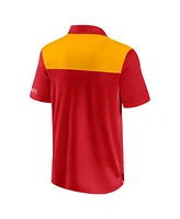 Fanatics Men's Red/Gold Kansas City Chiefs Colorblock Polo