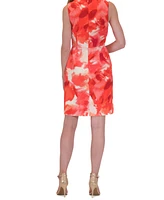 Donna Ricco Women's Printed Sheath Dress