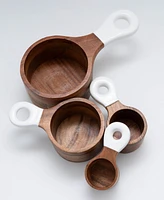 Jeanne Fitz Wood Plus Collection 4-Piece Measuring Cups