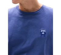 Tommy Hilfiger Men's Sueded Jersey "T" Logo T-Shirt