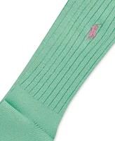 Polo Ralph Lauren Men's Cotton Rib Crew Socks