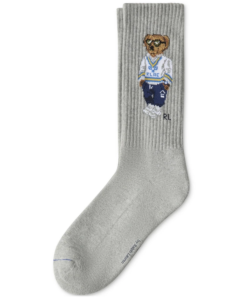 Polo Ralph Lauren Men's Athletic Club Bear Crew Socks