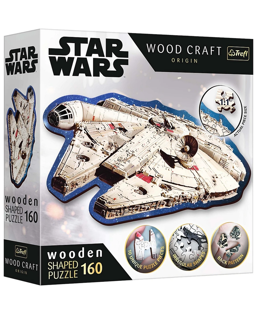 Trefl Wood Craft 160 Piece Wooden Puzzle - Star Wars