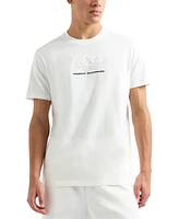 A|X Armani Exchange Men's Classic Fit Short Sleeve Logo Graphic T-Shirt