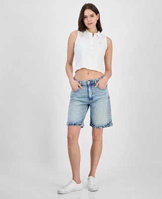 Tommy Jeans Women's Mia Relaxed Denim Bermuda Shorts