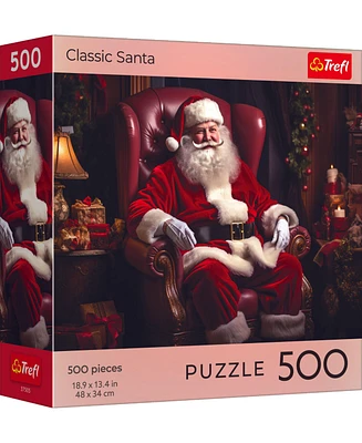 Trefl Red 500 Piece Puzzle - Holiday