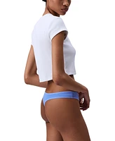 Calvin Klein Women's Ideal Cotton Thong Underwear QD5124