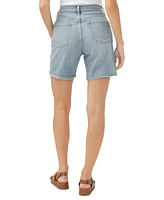 Silver Jeans Co. Women's High Rise Long Shorts