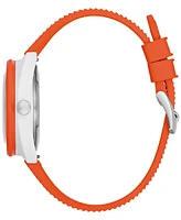 Bulova Men's Snorkel Orange Hnbr Rubber Strap Watch 41mm