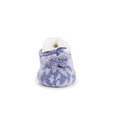 Muk Luks Women's Cozy Ballerina Slipper with Sherpa Lining