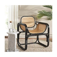 Nadie Rattan Accent Chair