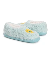 Muk Luks Women's Sherpa Ballerina Slipper with Applique