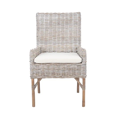 Nancy Rattan Accent Chair W/ Cushion