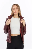 Furniq Uk Women's Leather Jacket
