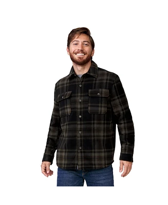 Free Country Men's Mountain Ridge Sueded Chill Out Fleece Jacket