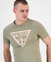 Guess Men's Slim-Fit Triangle Logo Graphic T-Shirt