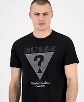 Guess Men's Timeless Regular-Fit Embroidered Logo Graphic T-Shirt