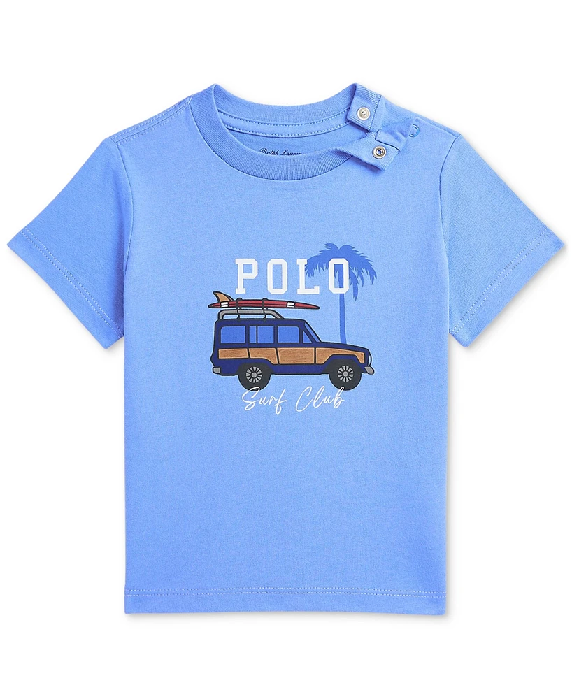 Polo Ralph Lauren Baby Graphic-Print Jersey Tee